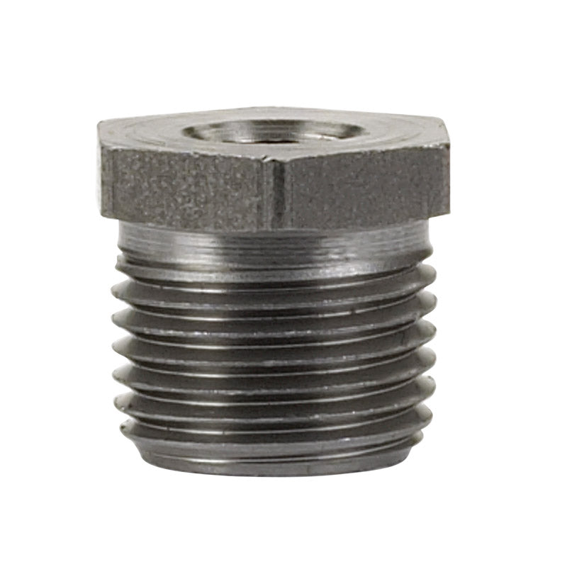 Billco Corporation 3/8 in. MPT X 1/4 in. D MPT Black Steel 0.5 in. L Hex Bushing, Pack of 5