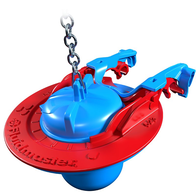Fluidmaster 523A-013-T4 Universal Super Flapper, For: 2 in and 3 in Flush Valves