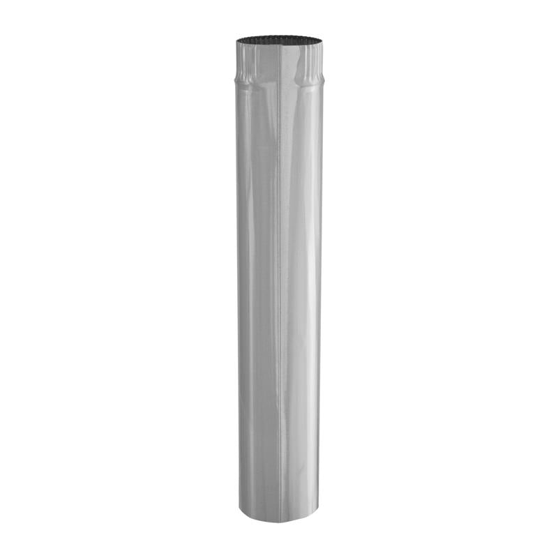 Imperial 4 in. D X 30 in. L Galvanized Steel Furnace Pipe, Pack of 10