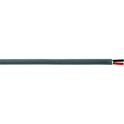 Cobra Wire B7G14T21100FT Tinned Copper Flat Duplex Wire, 14/2, 100', Gray