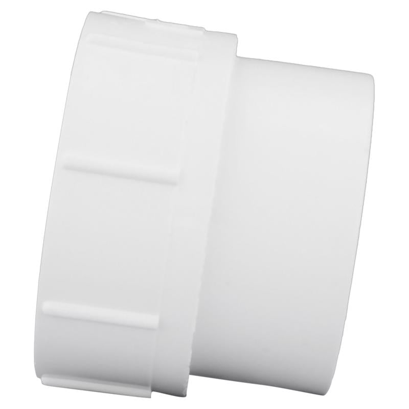 Charlotte Pipe Schedule 40 2 in. Spigot X 2 in. D FPT PVC Adapter 1 pk