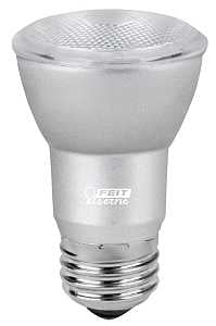Feit Electric BPPAR16DM/930CA LED Bulb, Flood/Spotlight, PAR16 Lamp, 45 W Equivalent, E26 Medium Lamp Base, Dimmable