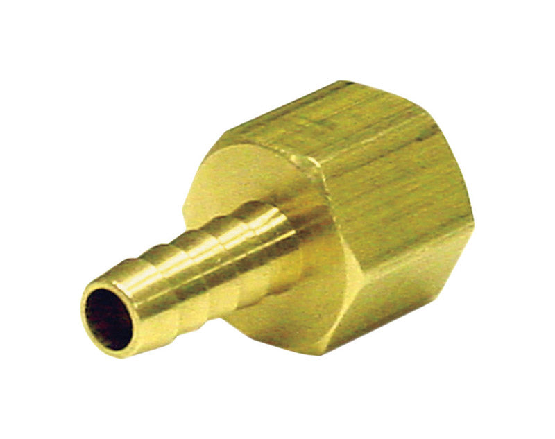 JMF Company Brass 1/8 in. D X 1/8 in. D Adapter 1 pk, Pack of 5
