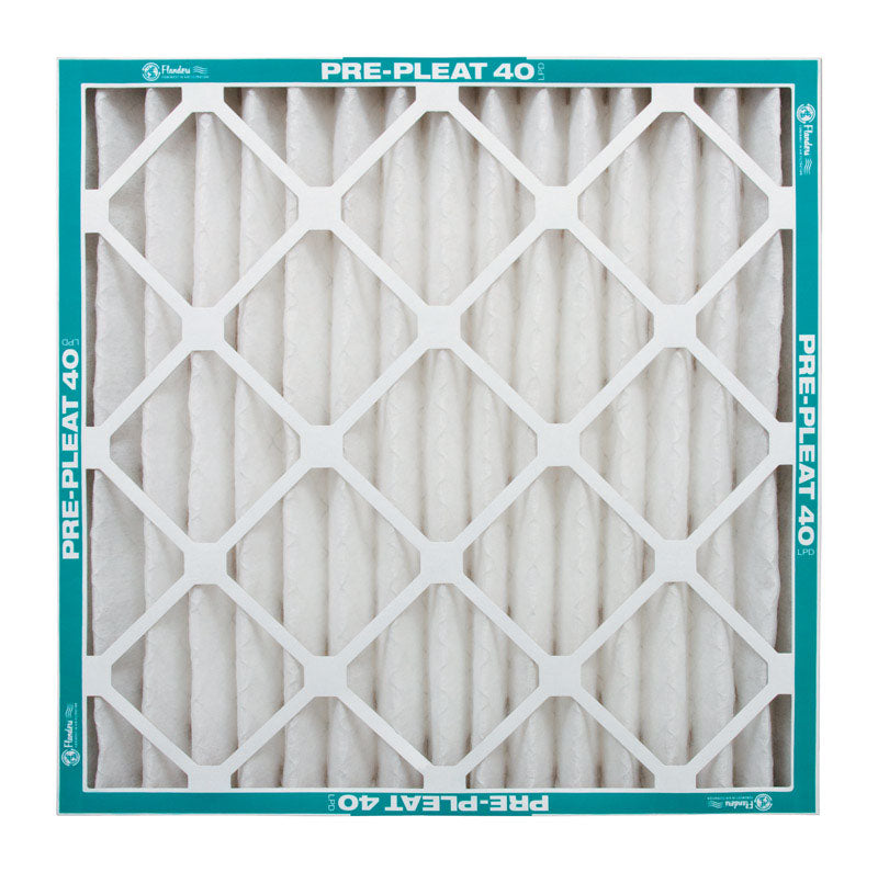 Flanders Pre-Pleat 12 in. W X 12 in. H X 1 in. D Synthetic 8 MERV Pleated Air Filter 1 pk, Pack of 12
