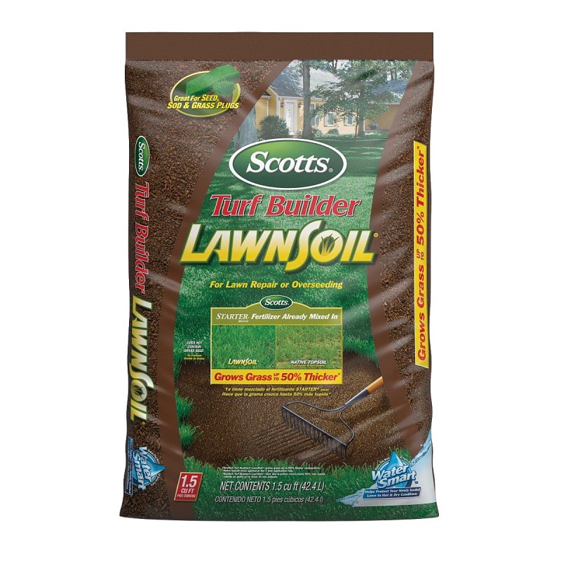 Scotts Turf Builder 79559801 Lawn Soil, 1.5 cu-ft Bag