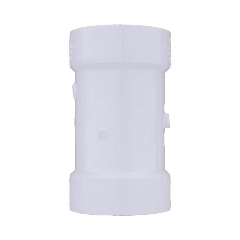 Charlotte Pipe 2 in. Hub X 2 in. D Hub PVC Cleanout Tee 1 pk