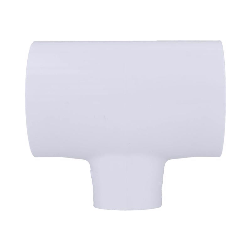 Charlotte Pipe Schedule 40 1-1/2 in. Slip X 1-1/2 in. D Slip PVC Reducing Tee 1 pk