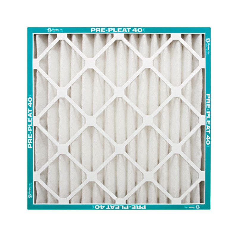 Flanders 16 in. W X 20 in. H X 1 in. D Polyester Synthetic 8 MERV Pleated Air Filter 1 pk, Pack of 12