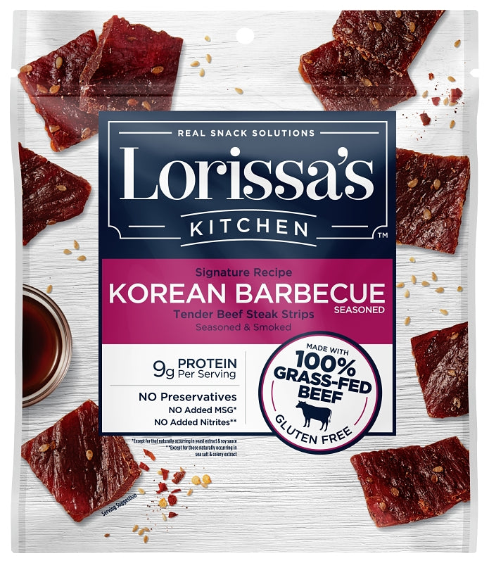 Lorissa's Kitchen 10000011935 Korean Barbeque Beef, 2.25 oz, Pack of 8