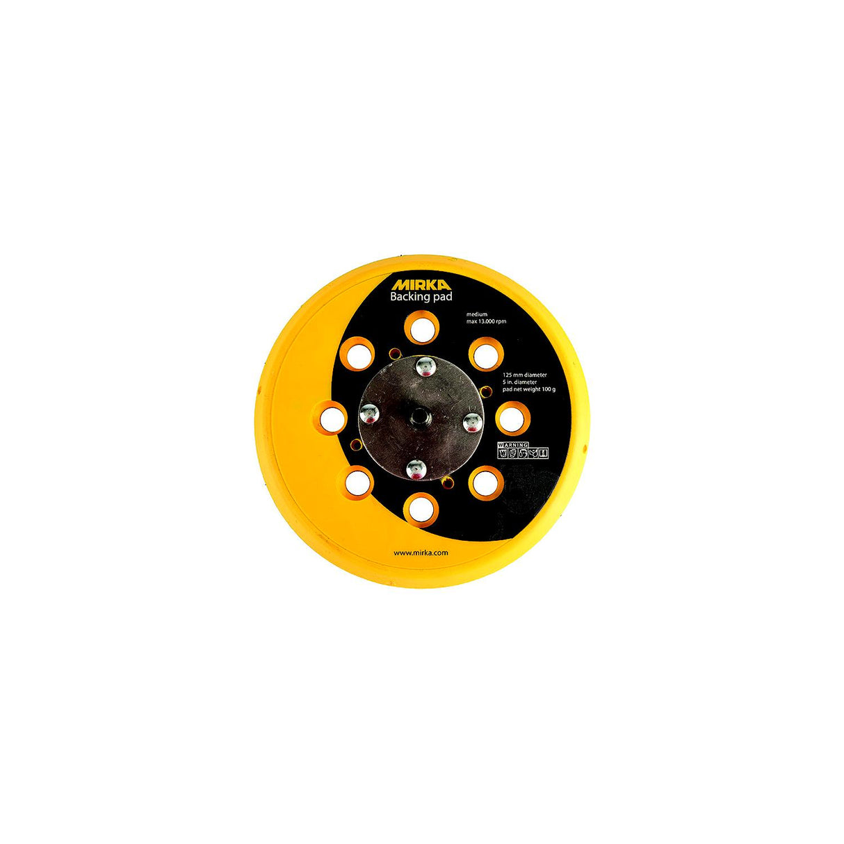 5″ Grip Faced Abranet VAC Pad