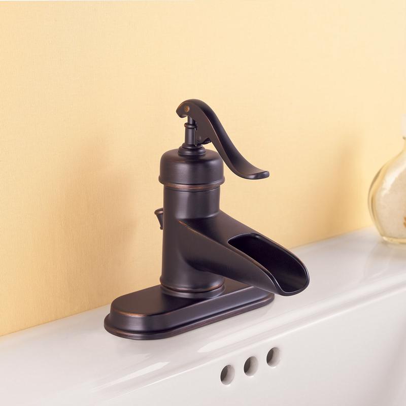 Pfister Oil Rubbed Bronze Traditional Bathroom Faucet 4 in.
