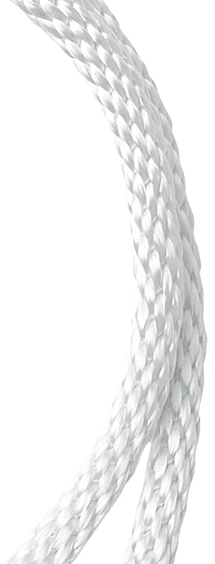 Baron 54212 Rope, 3/8 in Dia, 500 ft L, 100 lb Working Load, Nylon, White