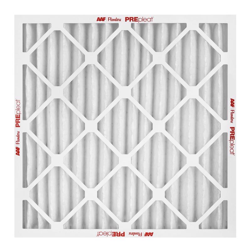 AAF Flanders PREpleat LPD SC M10 18 in. W X 18 in. H X 2 in. Synthetic 10 MERV Pleated Air Filter 1, Pack of 12