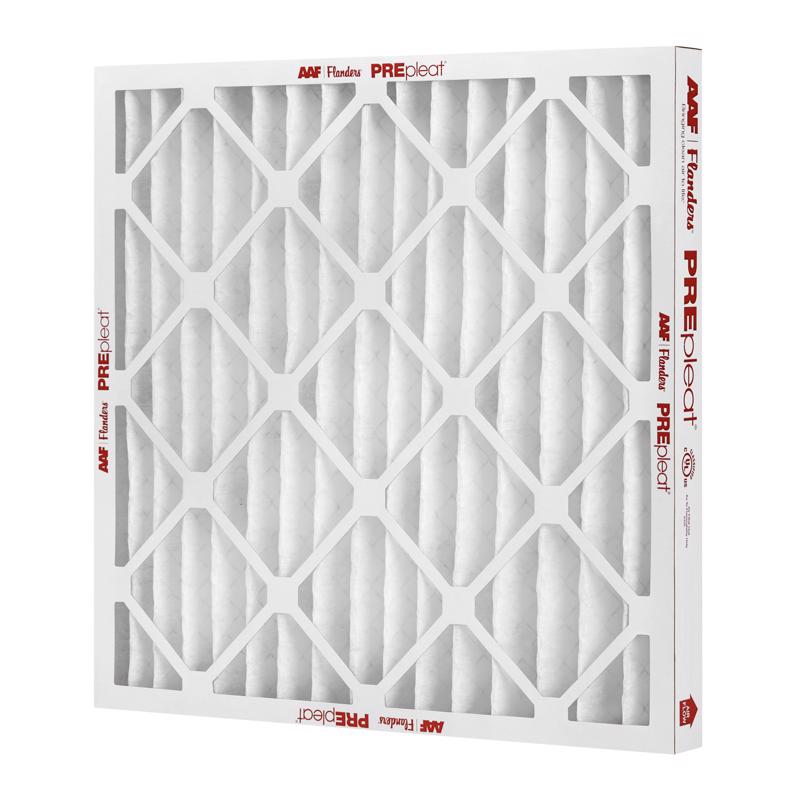 AAF Flanders PREpleat LPD SC M10 18 in. W X 18 in. H X 2 in. Synthetic 10 MERV Pleated Air Filter 1, Pack of 12