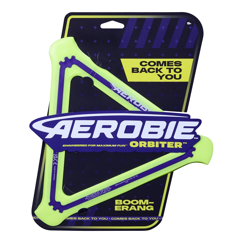 SwimWays 6077165 Aerobie Orbiter Boomerang Assortment, Polycarbonate/TPR, Pack of 12
