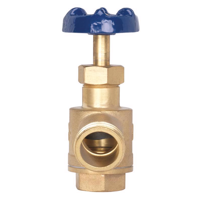 Homewerks 1/2 in. FIP X 3/4 in. MHT Brass Garden Valve