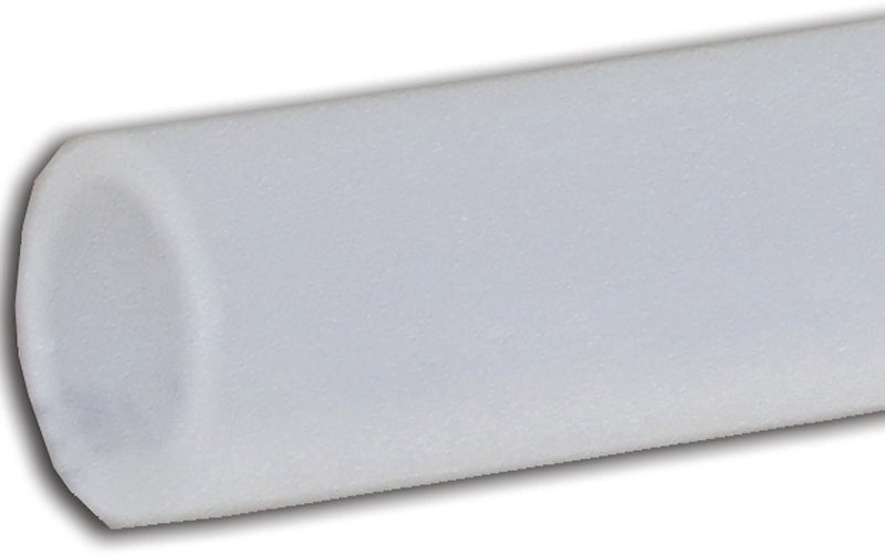 Abbott Rubber T16 Series T16004005/9005P Pipe Tubing, 5/8 in OD, Plastic, Translucent Milky White, 100 ft L