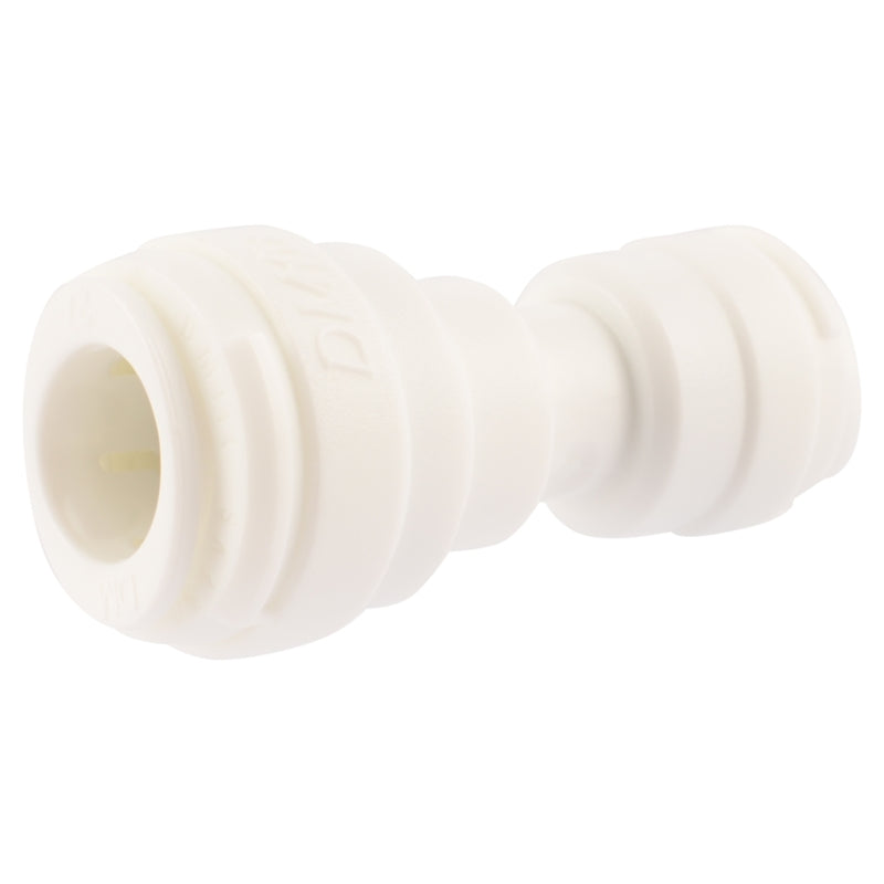 SharkBite Push to Connect 3/8 in. PTC X 1/4 in. D PTC Polypropylene Coupling