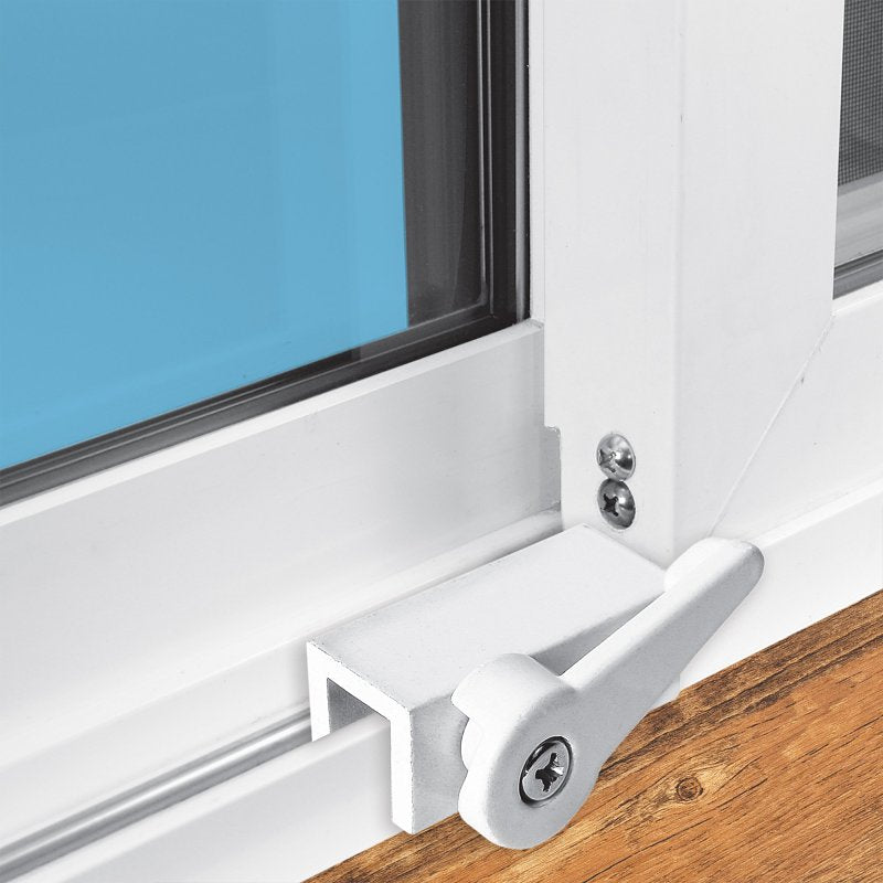 Prime-Line U 9825 Cam Action Lock, 1-3/4 in L Handle, Aluminum