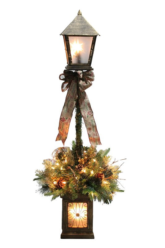 Santas Forest 27148 Lamp, 4 ft L, Internal Light/Music: Internal Light