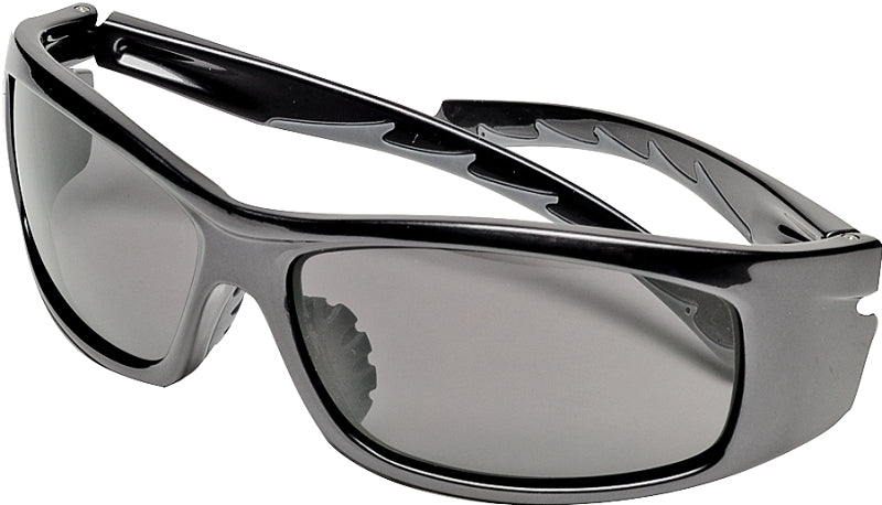 Safety Works 10105403 Safety Glasses, Gray Lens, Black Frame, Anti-Fog Lens, Full Frame, UV Protection: Yes