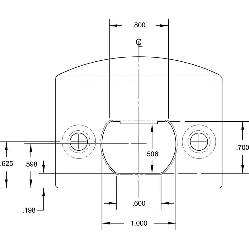 Defender Security E 2307 Door Strike Plate, 2-1/4 in L, 1-7/16 in W, Steel, Brass