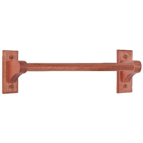 LDR Exquisite Oak Towel Bar 18 in. L Wood