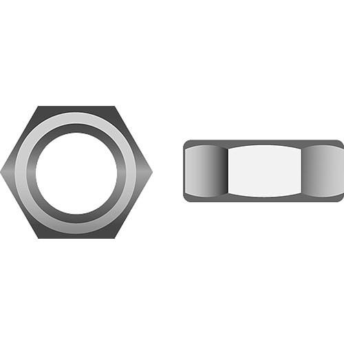 Hex Nut, 3/4-10