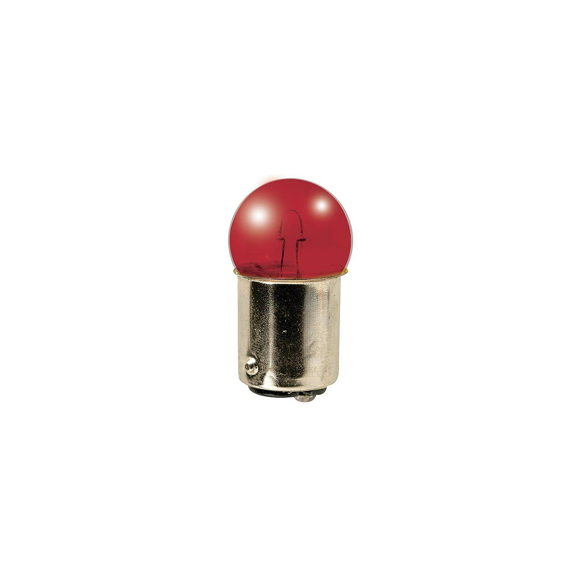 Red Bulb DC Bayonet Base 12V - 10W