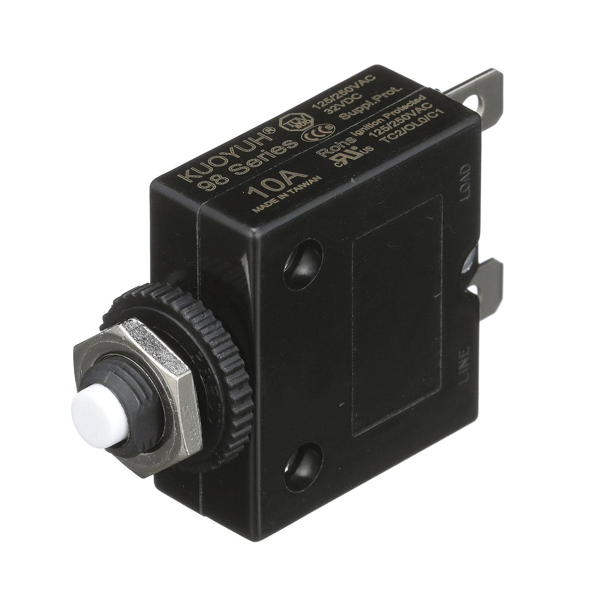 Seachoice Push To Reset Circuit Breaker