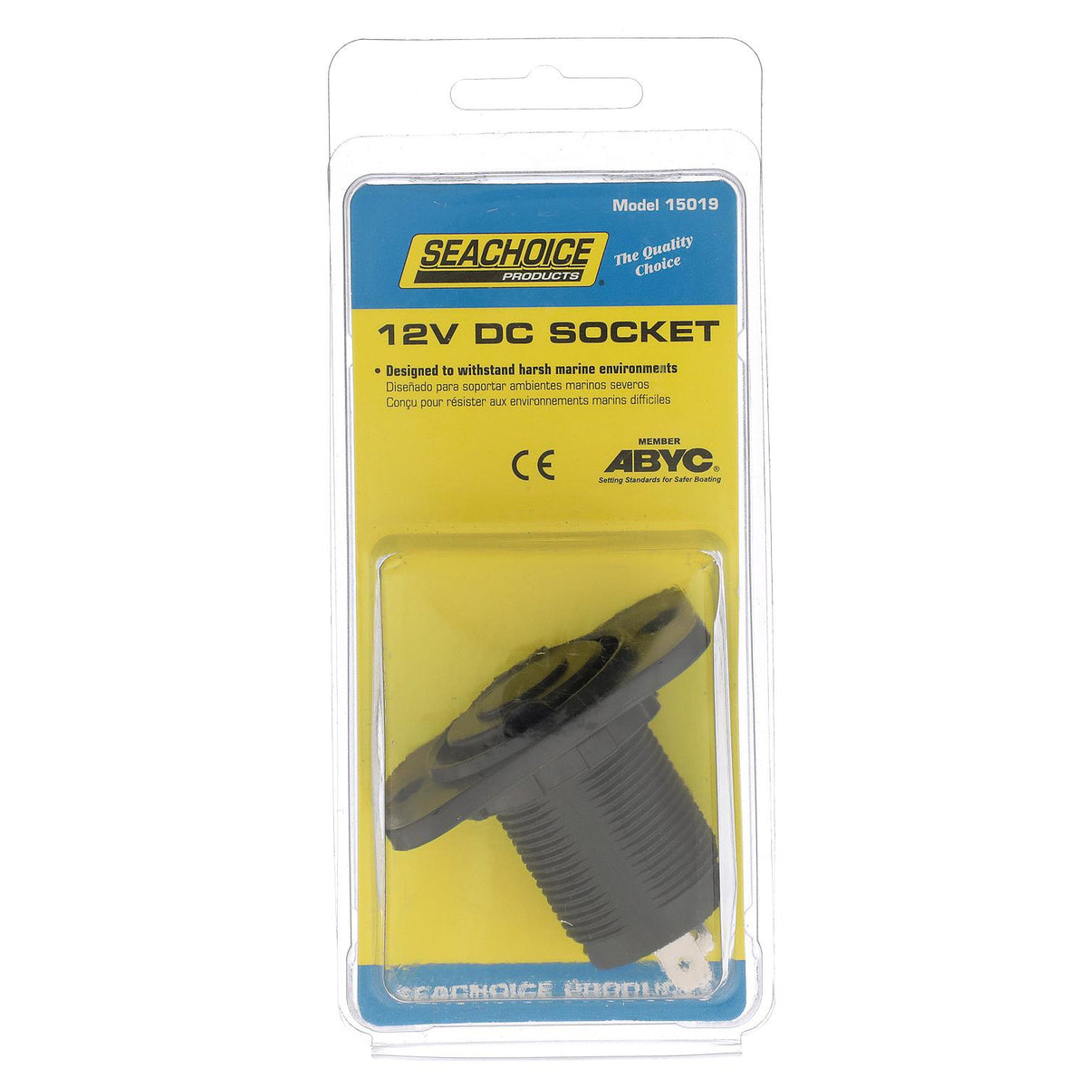 Seachoice 15019 12 Volt DC Plug and Socket