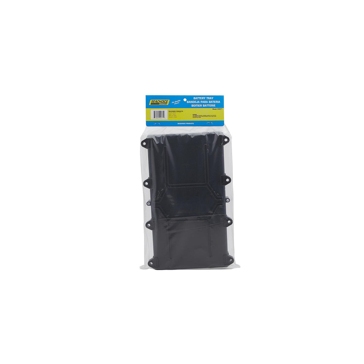 Seachoice 22071 Battery Tray With Stainless Steel Hold Down Rods
