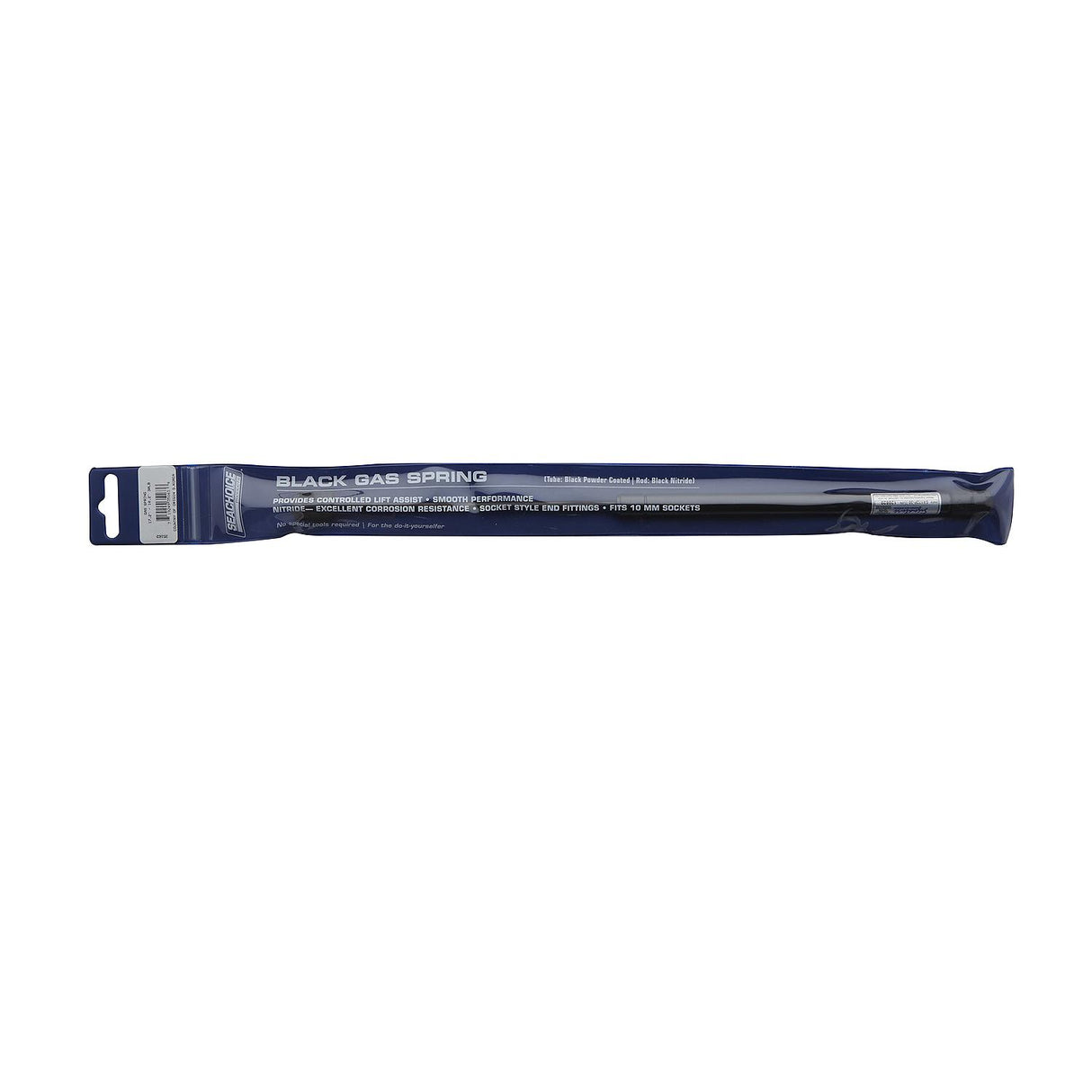 Seachoice 35163, Black Gas Spring Compressed: 10.2", Extended 17.2"