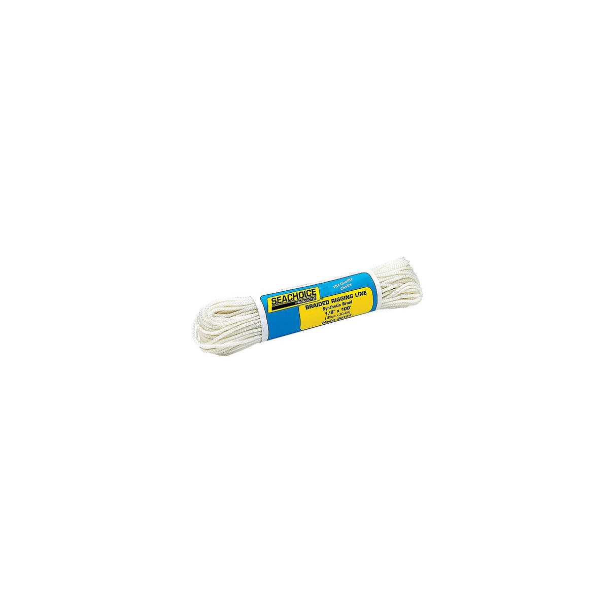 Seachoice Braided Utility Line 1/8" x 100' White