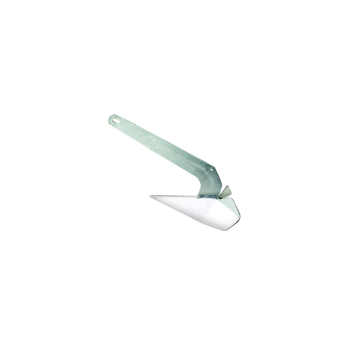 Seachoice Hot Dipped Galvanized Plow Anchor, 22 lbs.
