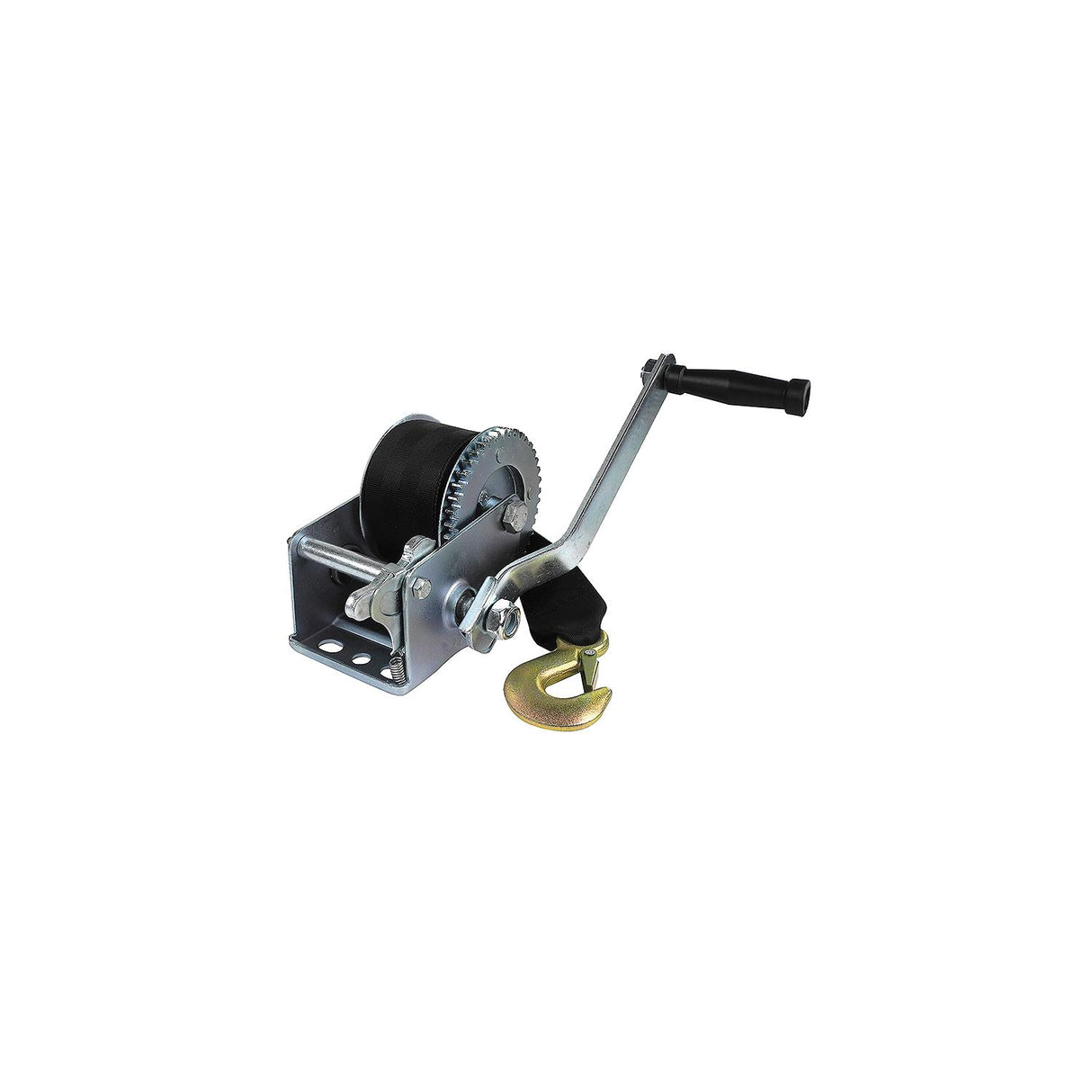 Seachoice 52131 800 Lb. Manual Trailer Winch, 1-Speed, 16-Ft. Strap w/Snap Hook