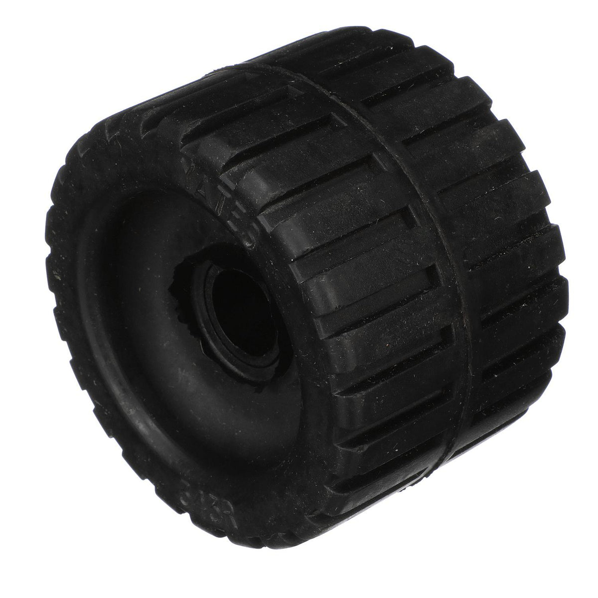 Seachoice Black Rubber Ribbed Roller 4-3/8″