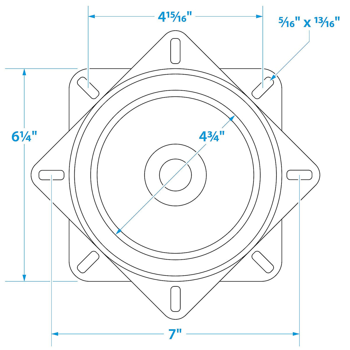 Seachoice 360 Degree Seat Swivel