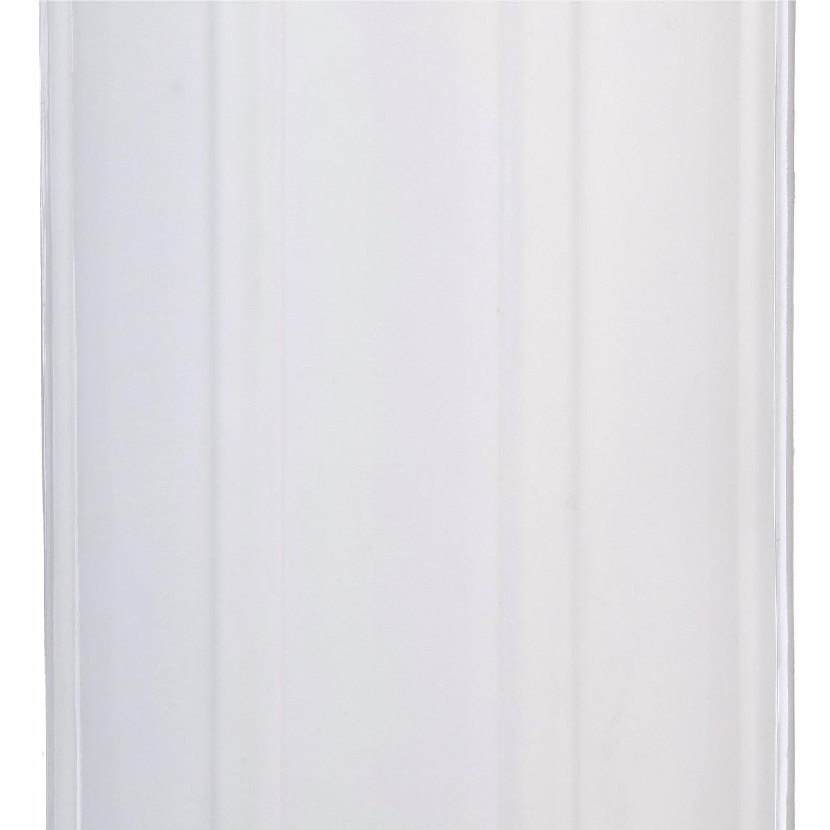 Seachoice 79111 Center Hole Ribbed Fender, White, 6″ x 15″