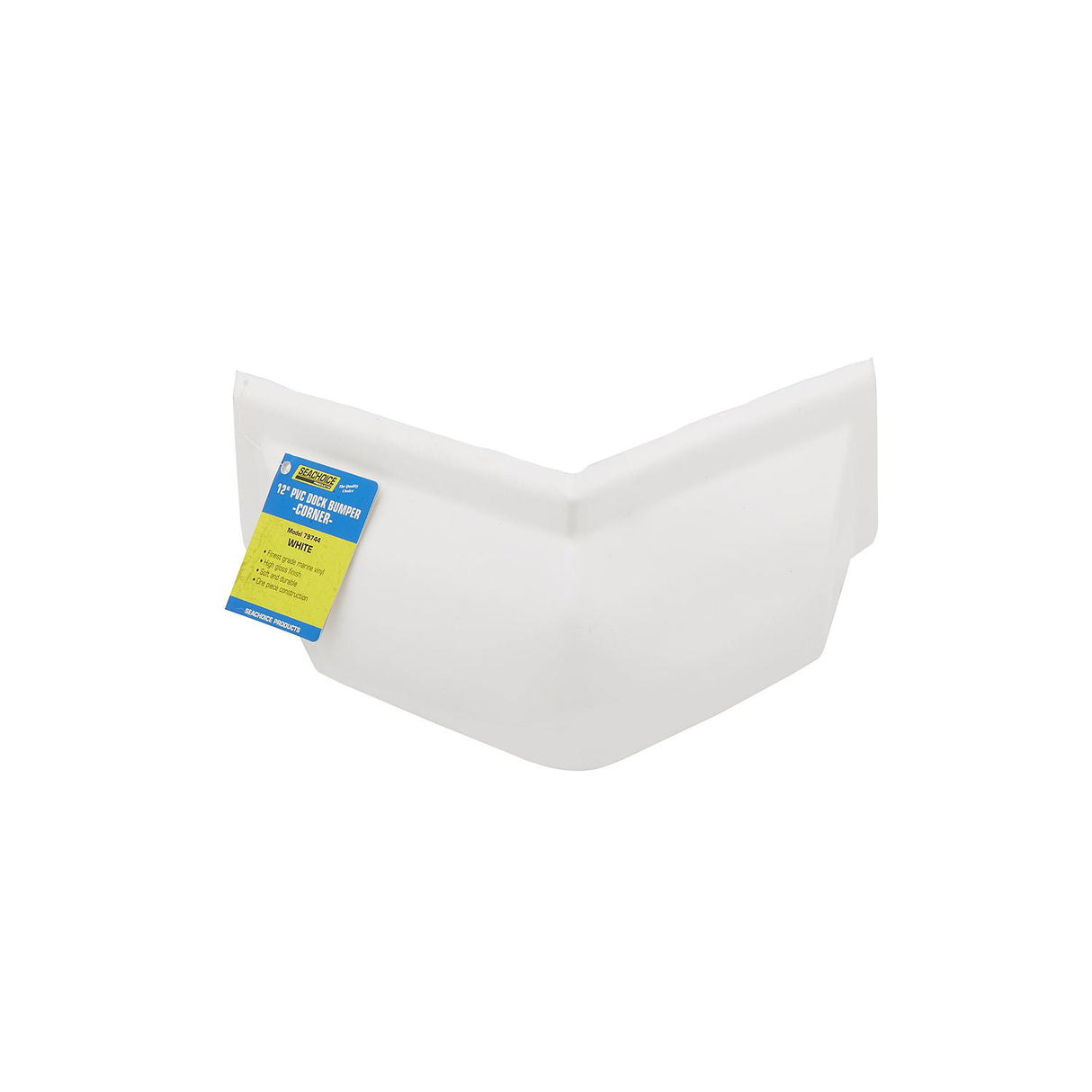 Seachoice 79744 Dock Bumper Corner, 10", White