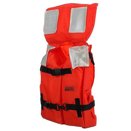 Seachoice 85940 Type I Offshore Jacket With Solas Reflective Tape, Child