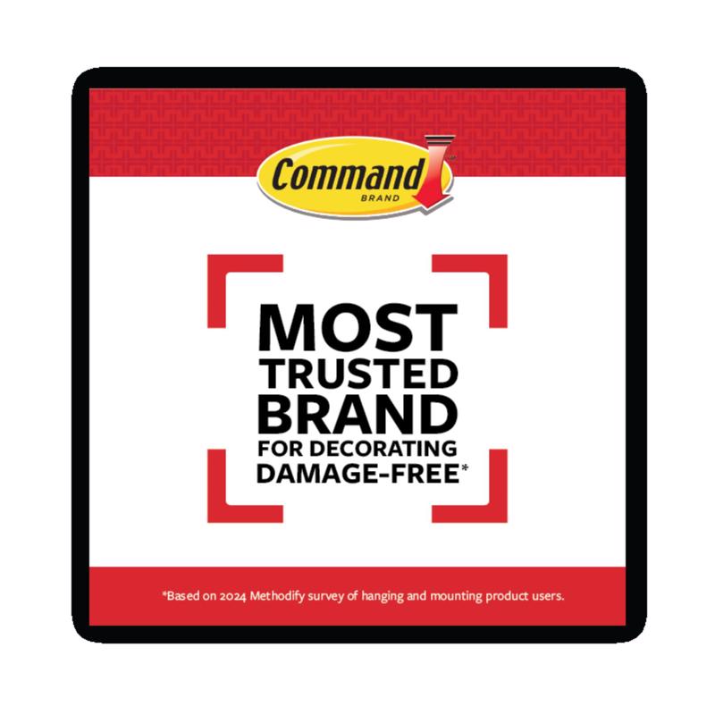 3M Command Medium Metal Hook 3.0 in. L 1 pk