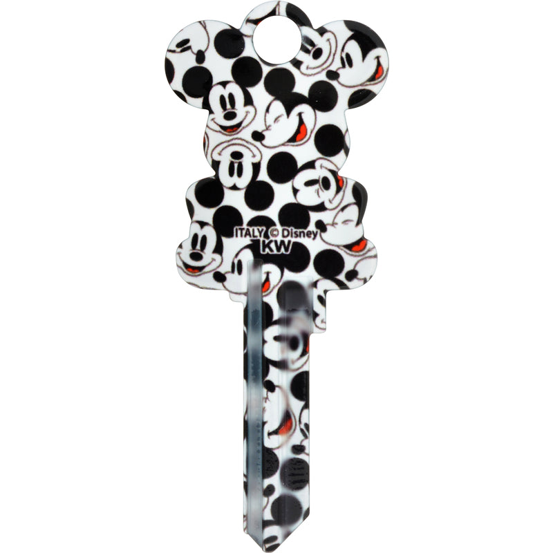 HILLMAN Disney Mickey Mouse House/Padlock Universal Key Blank SC1 Double, Pack of 5