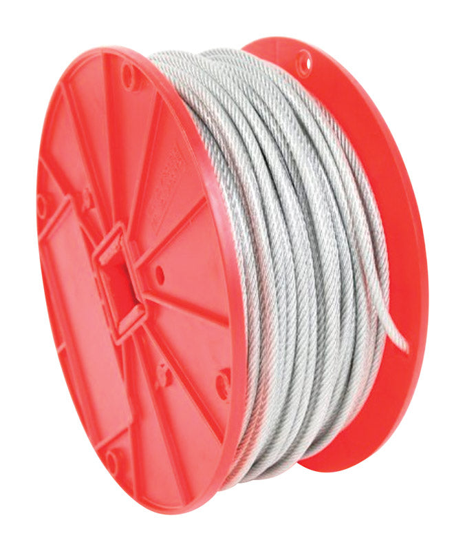Baron Galvanized Steel 0.125 in. D X 500 ft. L Cable