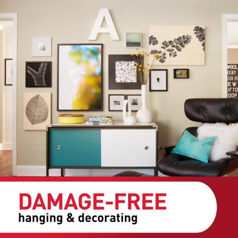 3M Command White Medium Picture Hanging Strips 12 lb 12 pk