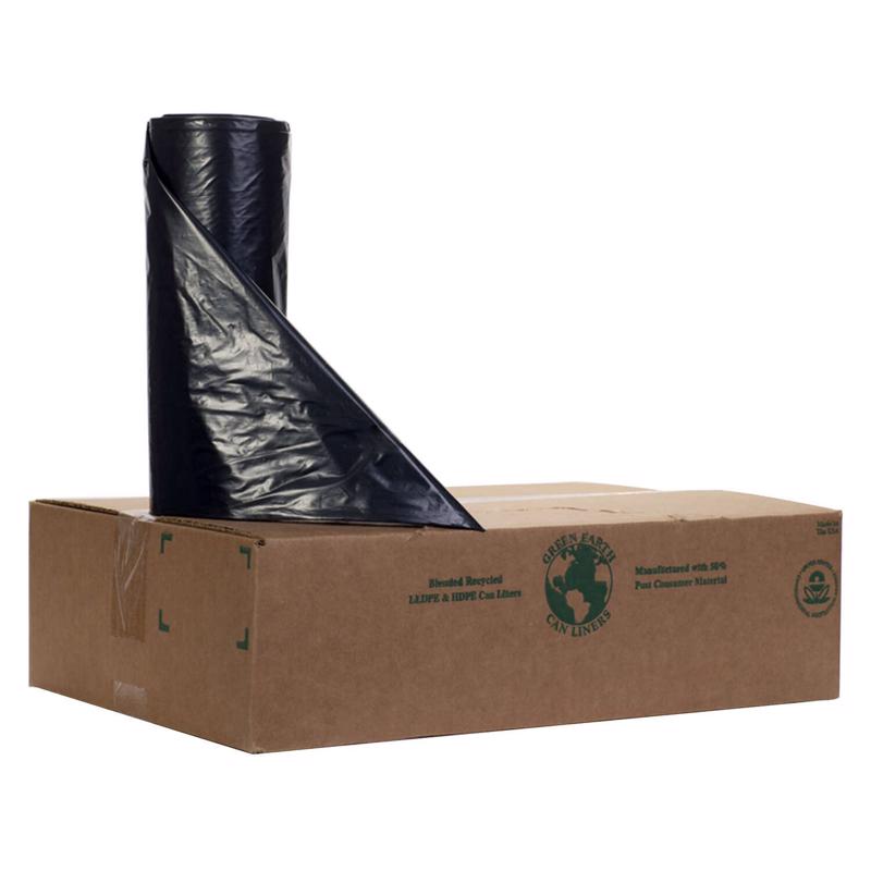 Noramco 45 gal Trash Can Liners Handle Tie 150 pk