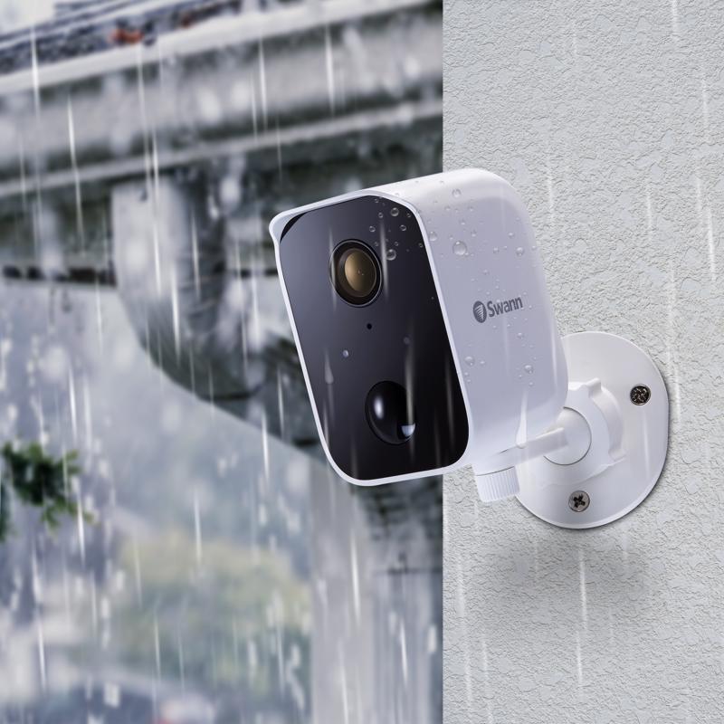 Swann CoreCam Battery Powered Indoor and Outdoor Smart-Enabled Security Camera