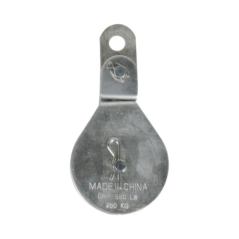 Koch Industries 2.5 in. D Zinc Plated Steel Swivel Eye Block with Eye