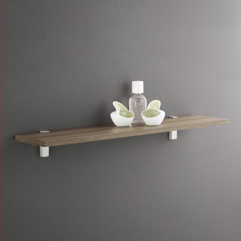 Dolle Lite 0.75 in. H X 31.5 in. W X 9.8 in. D Driftwood Particle Board Shelf Board, Pack of 2