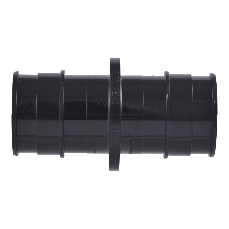 SharkBite UA020A5 Expansion Coupling, 1 in, Barb, Polymer, Black, 80, 100, 160 psi Pressure